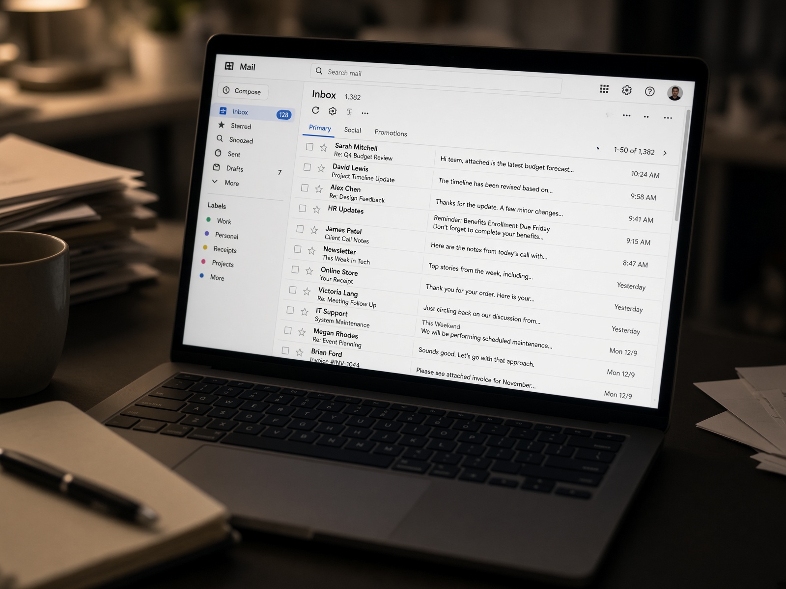 Inboxes